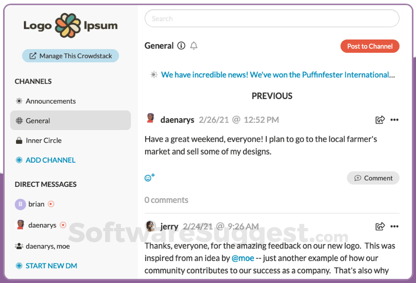 Crowdstack Screenshot1
